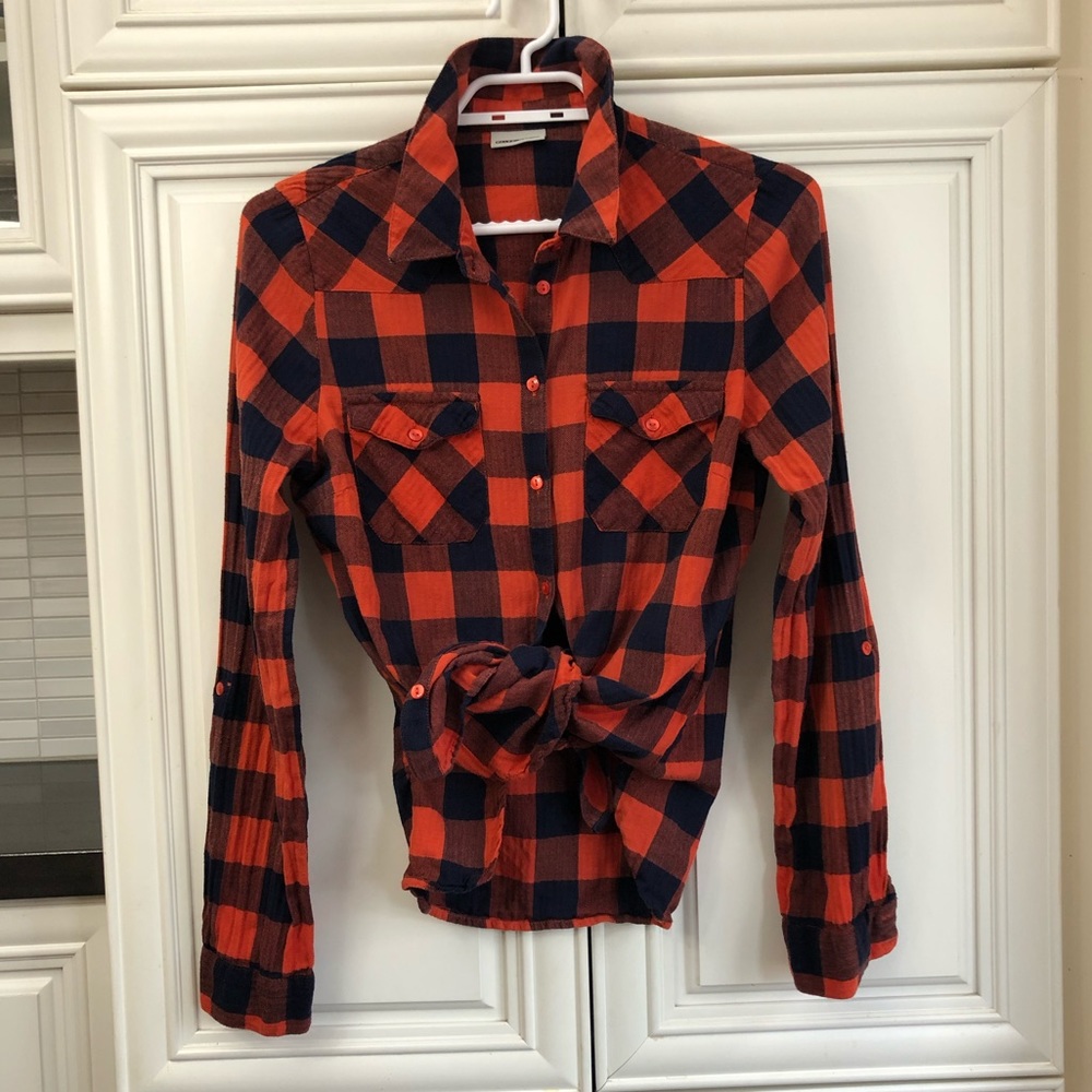Noisy May women’s plaid shirt